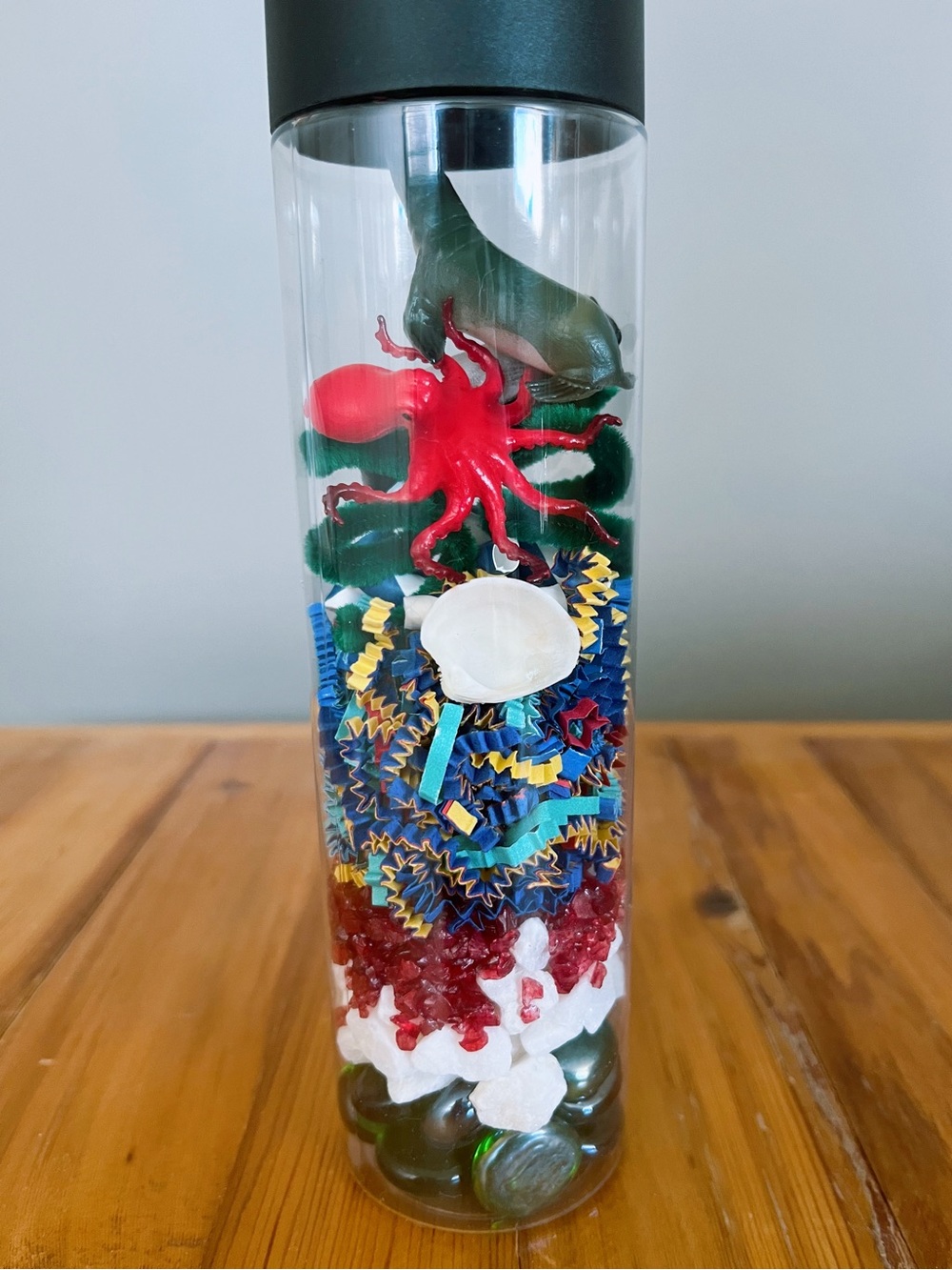 Ocean-themed Medium Size Sensory Kit with Octopus, Seal and Penguin - Kids Toys